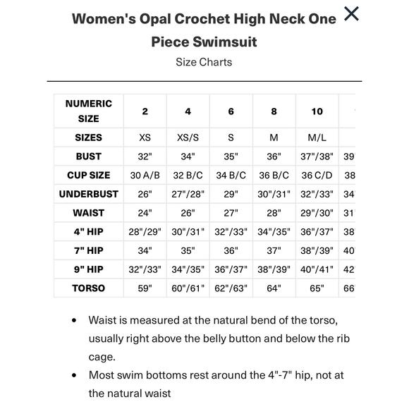 NWT! Trina Turk Opal Crochet High Neck One Piece Swimsuit - Size 8 - Picture 8 of 8